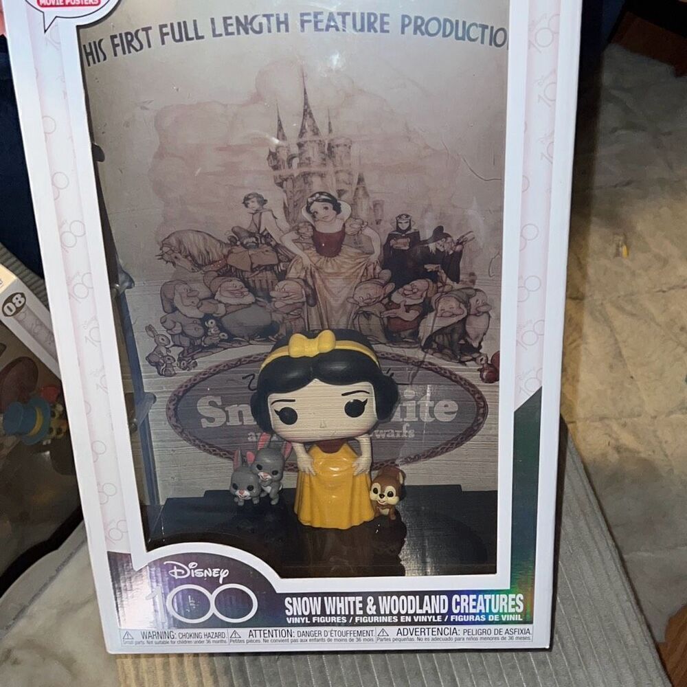 Funko Pop Movie Posters Disney 100th: Snow White & Woodland Creature #09